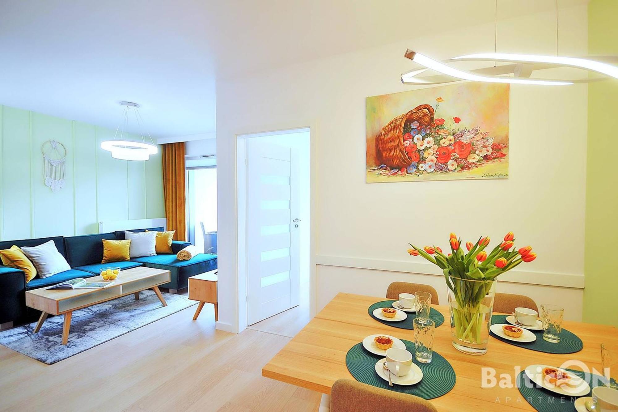 Apartamenty Balticon Nadmorskie Tarasy Kolobrzeg Ruang foto